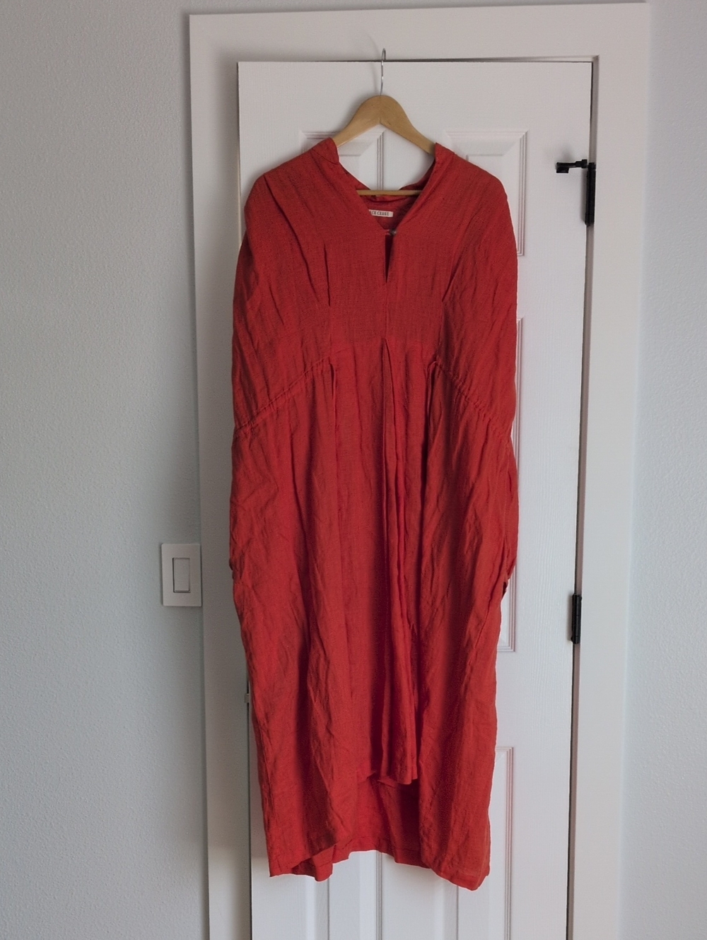 Black Crane Poet Dress